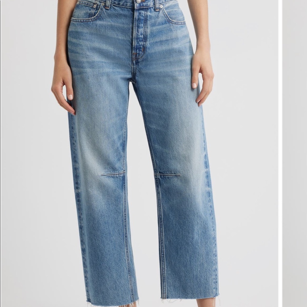 Madewell Darted Barrel Jean
